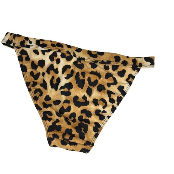 Forever 21 Cheetah Print Bikini Bottoms Women's S - Picture 2 of 4
